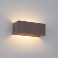 Brilagi - LED уличный настенный светильник DONNANI LED/7W/230V коричневый IP44