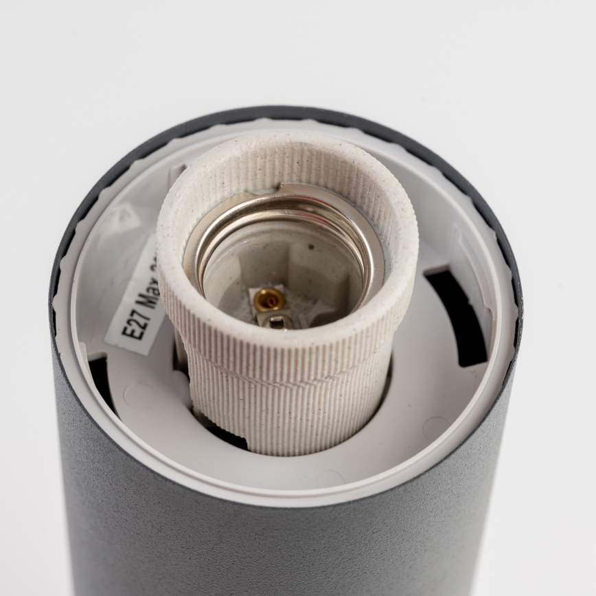 BRILAGI - LED уличный настенный светильник ELIA 1xE27/7W/230V 4000K IP44 антрацит