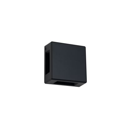 Brilagi - LED уличный настенный светильник QUADRAY LED/6W/230V черный IP54