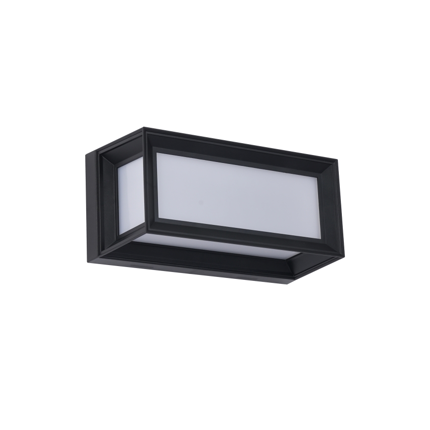 Brilagi - Светодиодный наружный настенный светильник с датчиком PARKER LED/12W/230V черный IP44