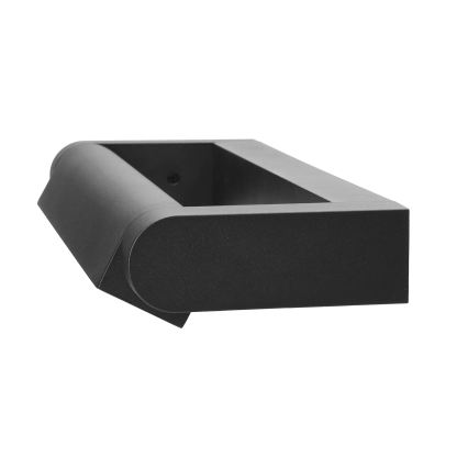 Brilagi - LED уличный настенный светильник SALERNO LED/12 Вт/230 В 35,5 см чёрный IP65