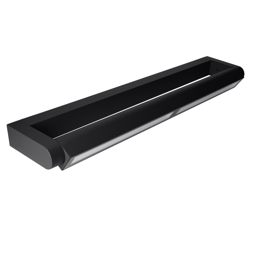 Brilagi - LED уличный настенный светильник SALERNO LED/24W/230V 66 см чёрный IP65