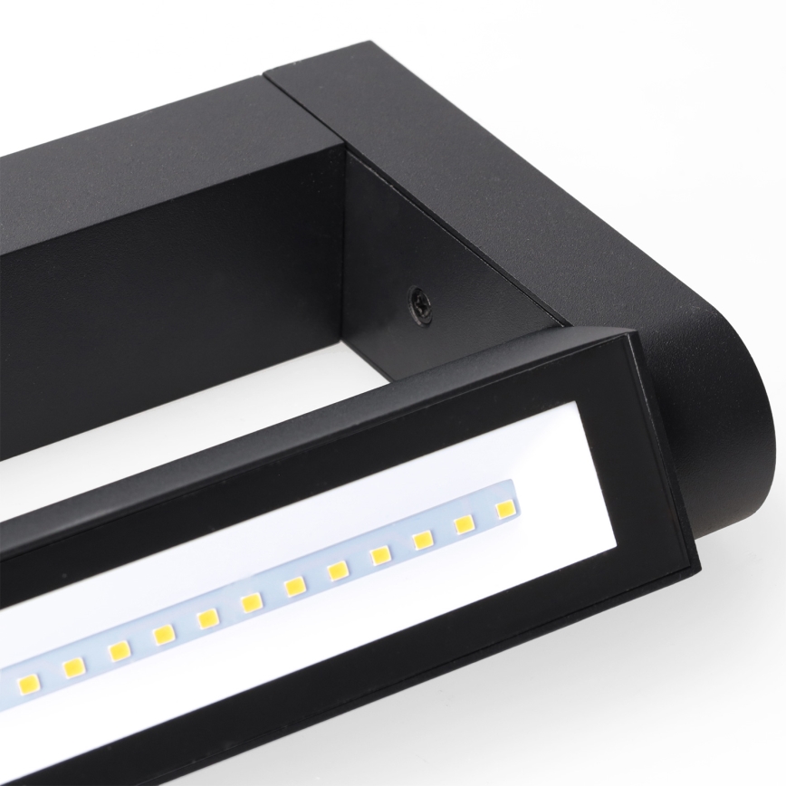 Brilagi - LED уличный настенный светильник SALERNO LED/24W/230V 66 см чёрный IP65