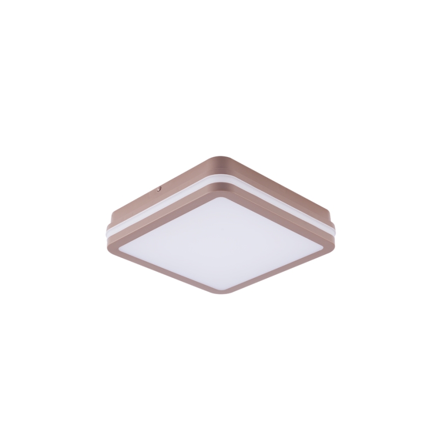 Brilagi - LED уличный потолочный светильник BENE LED/18W/230V 21,5x21,5 см коричневый IP54