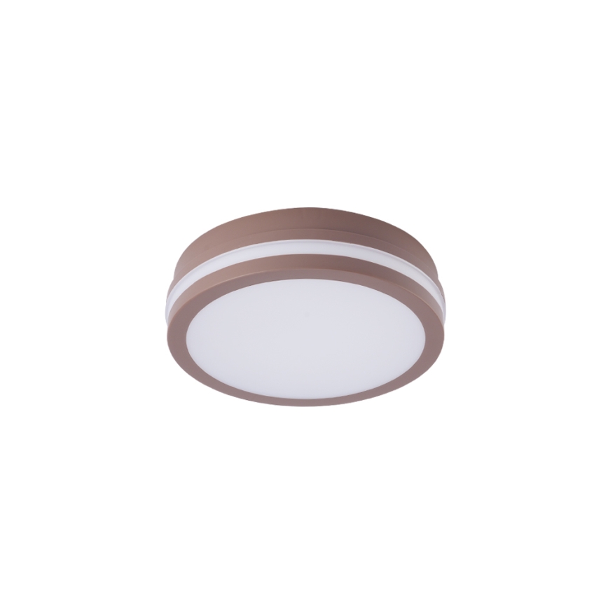 Brilagi - LED уличный потолочный светильник BENE LED/18W/230V диам. 21,5 см коричневый IP54