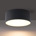 BRILAGI - LED уличный потолочный светильник FORIS LED/20W/230V диаметр 15 см черный IP44