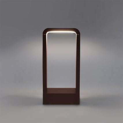Brilagi - LED уличный светильник BARI LED/7 Вт/230 В 3000/4000/6000 К коричневый IP54 30 см
