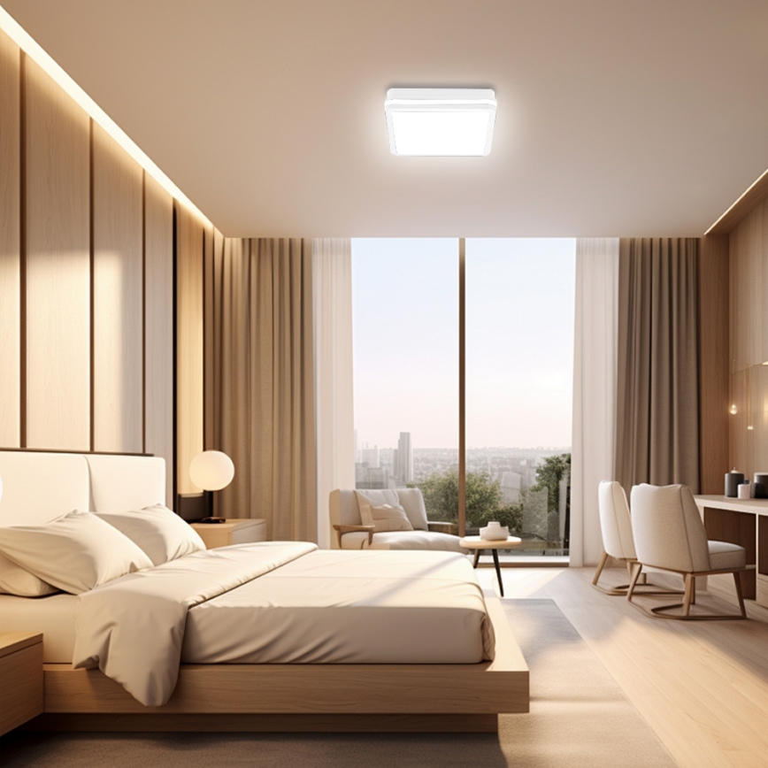 Brilagi - LED уличный светильник BENE LED/24 Вт/230 В 26x26 см белый IP54