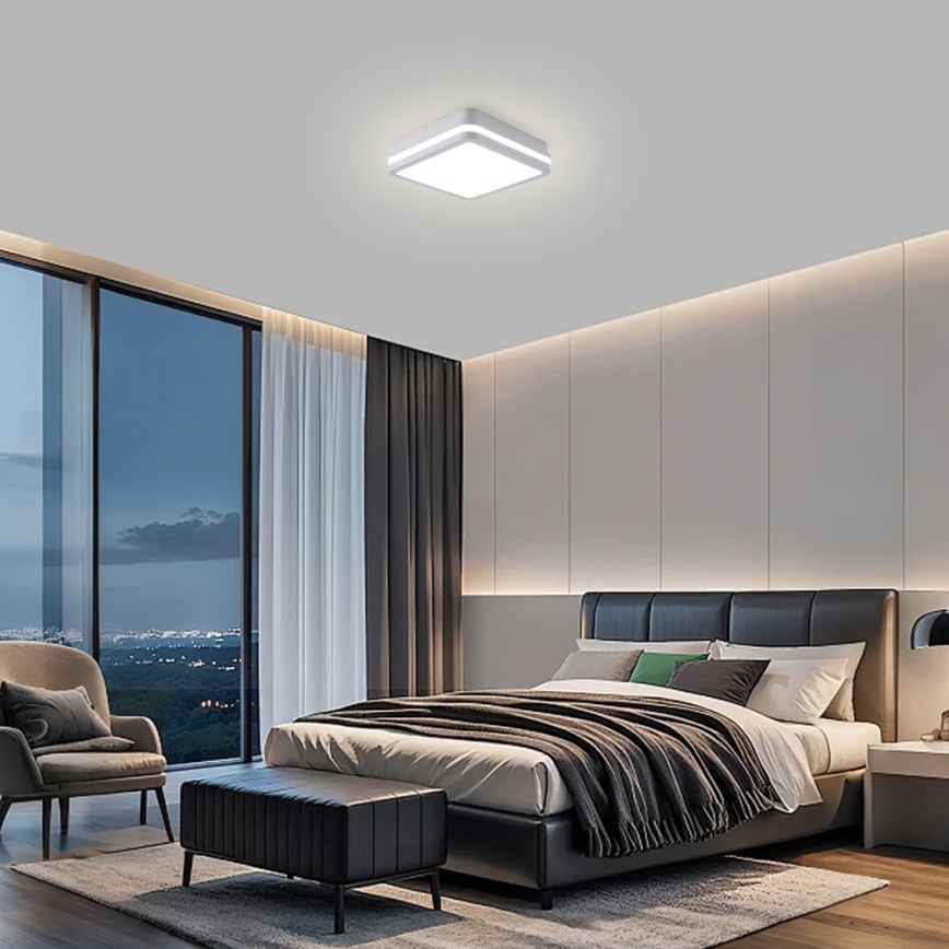 Brilagi - LED уличный светильник BENE LED/24 Вт/230 В 26x26 см белый IP54