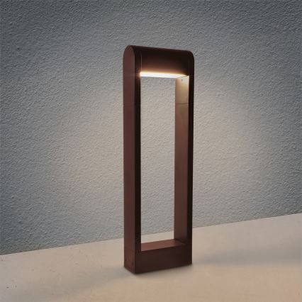 Brilagi - LED уличный светильник CROTONE LED/7W/230V коричневый IP54 50 см