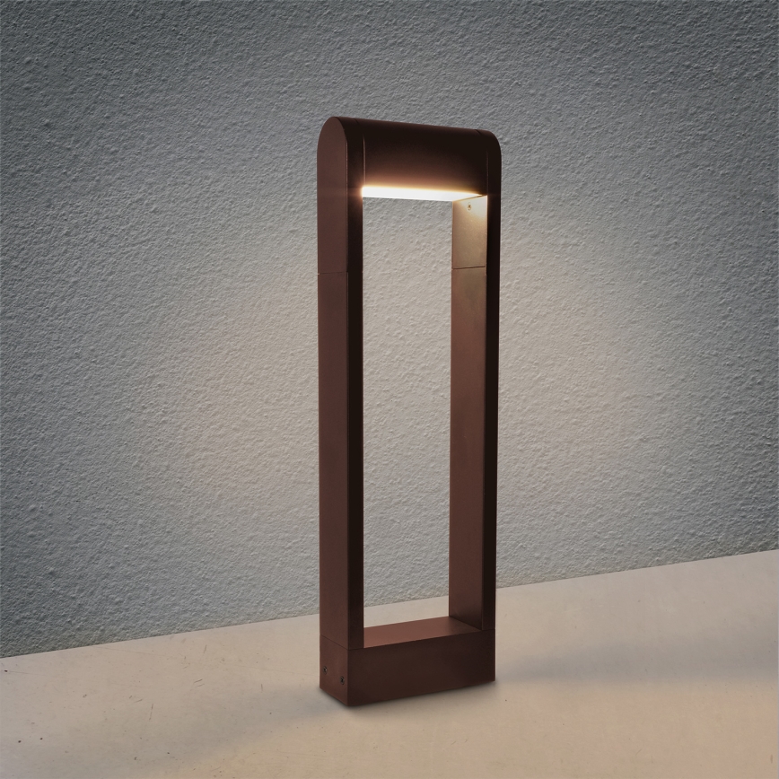 Brilagi - LED уличный светильник CROTONE LED/7W/230V коричневый IP54 50 см