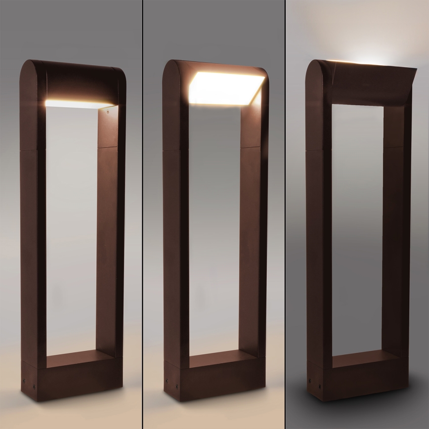 Brilagi - LED уличный светильник CROTONE LED/7W/230V коричневый IP54 50 см