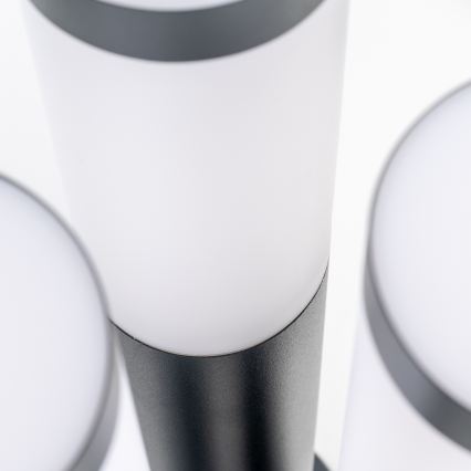 BRILAGI - LED уличный светильник ELIA 1xE27/7W/230V 4000K IP44 100 см антрацит