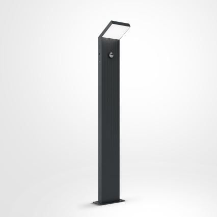 Brilagi - LED уличный светильник с датчиком RIANO LED/8 Вт/230 В антрацит IP65 80 см