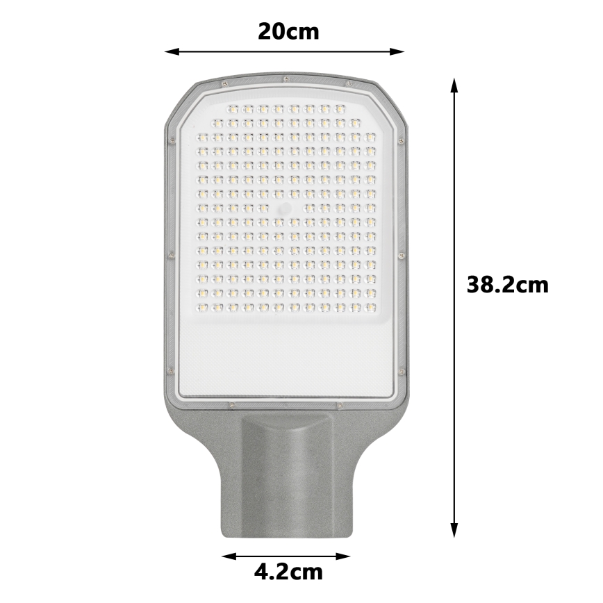 Brilagi - LED уличный светильник URBANLIGHT LED/100W/230V серый IP65