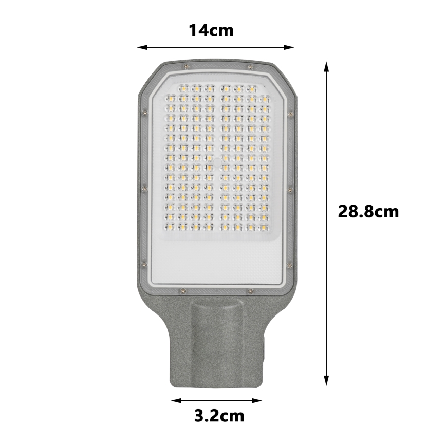 Brilagi - LED уличный светильник URBANLIGHT LED/50W/230V серый IP65