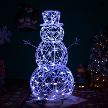 Brilagi - LED уличное рождественское украшение LED/3,6W/31/230V 6500K 60 cm IP44 снеговик