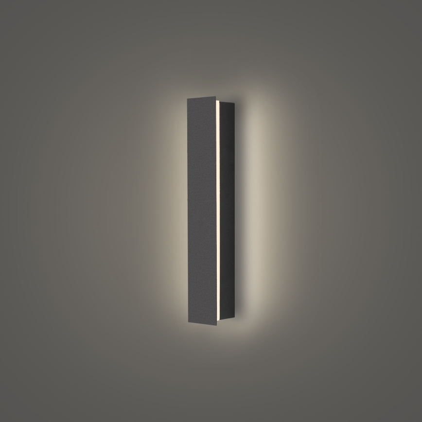 Brilagi - LED уличный настенный светильник LINEAR LED/8W/230V 4000K IP65 30 см антрацит