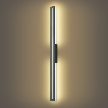Brilagi - LED уличный настенный светильник LINEO LED/24W/230V 3000K IP65 100 cm антрацит