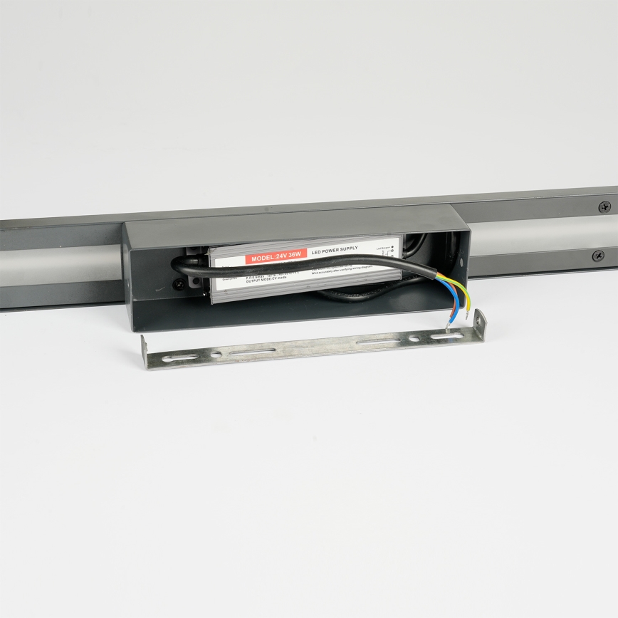 Brilagi - LED уличный настенный светильник LINEO LED/24W/230V 3000K IP65 100 cm антрацит