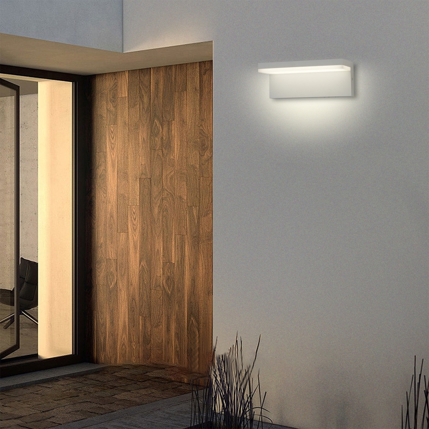 Brilagi - LED уличный настенный светильник TESSI LED/10W/230V белый IP54