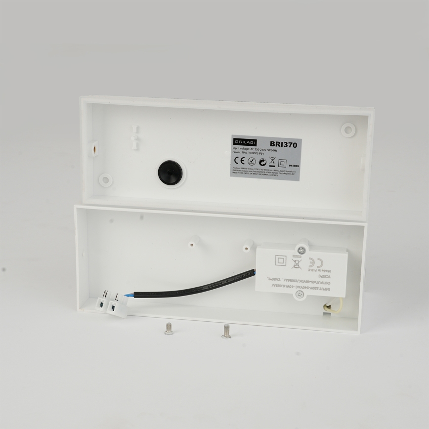 Brilagi - LED уличный настенный светильник TESSI LED/10W/230V белый IP54