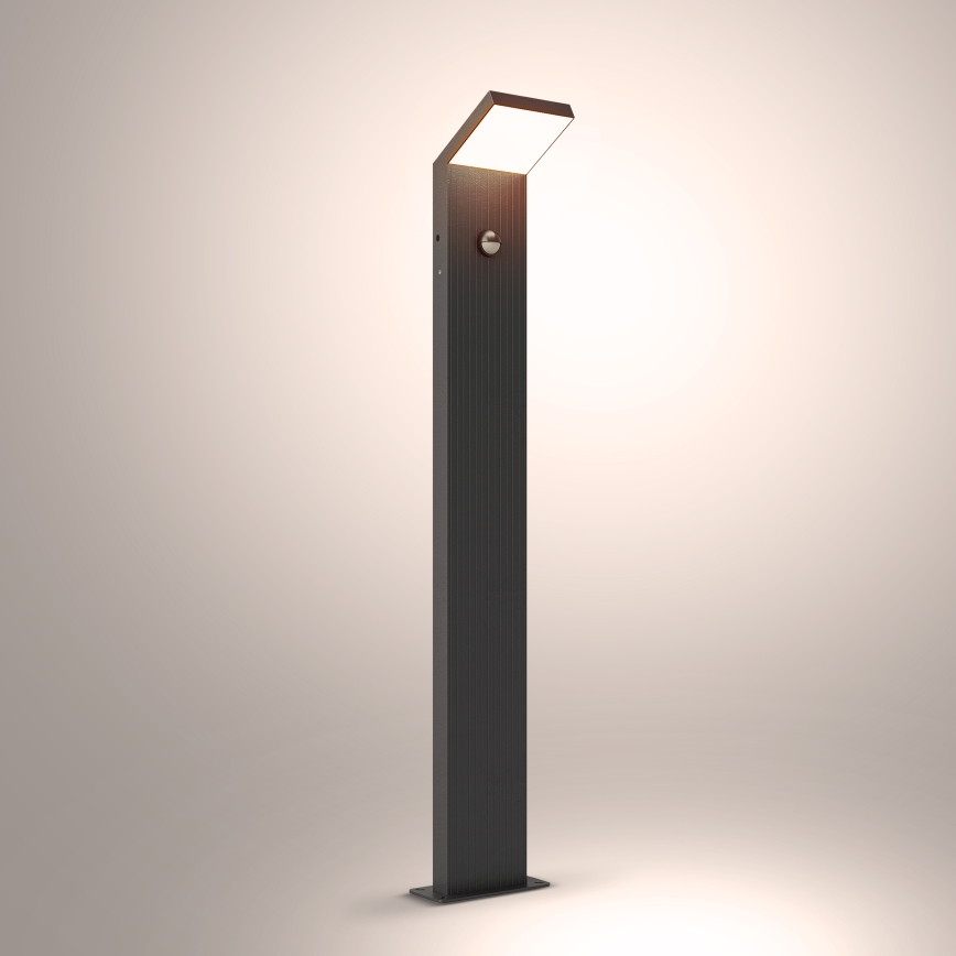Brilagi - наружный светильник с датчиком RIANO LED/8Вт/230В антрацит IP65