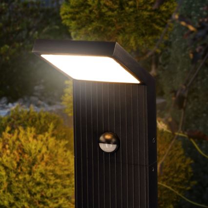 Brilagi - наружный светильник с датчиком RIANO LED/8Вт/230В антрацит IP65