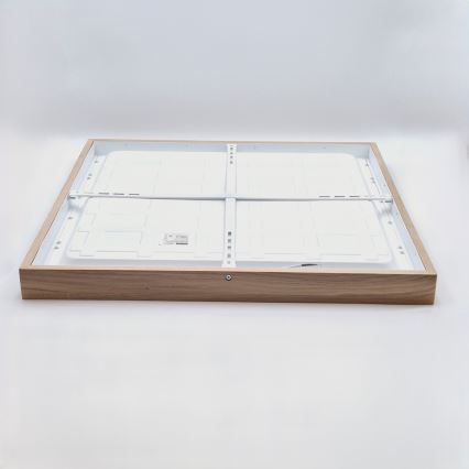 Brilagi - LED Ванная потолочная лампа WOODY FRAME LED/40W/230V 60x60 см IP44 дуб