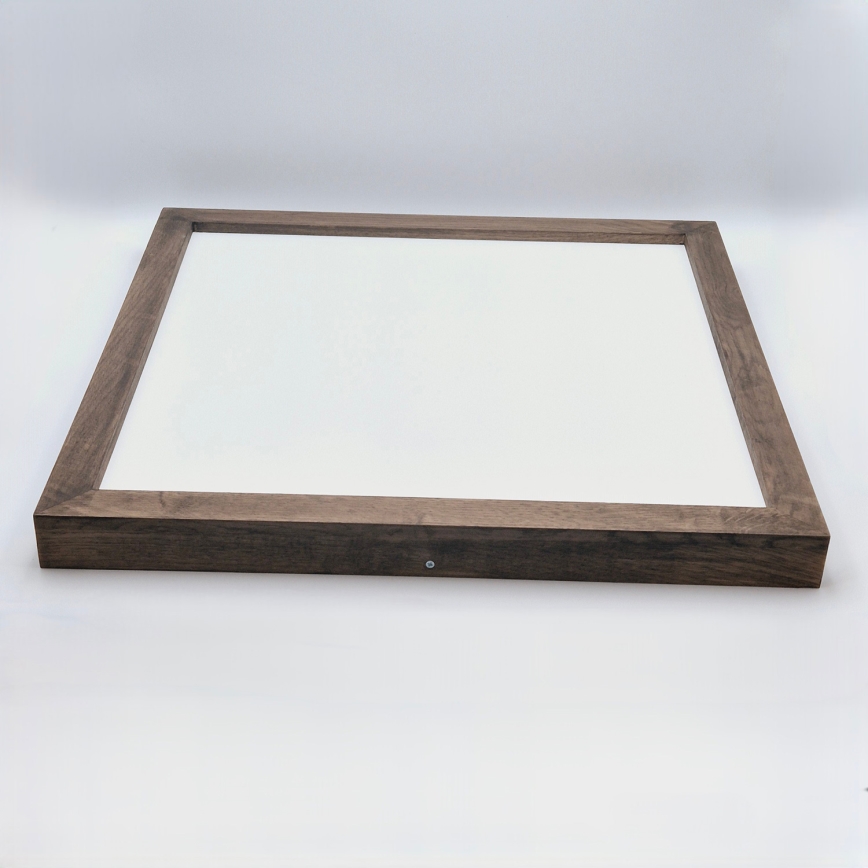 Brilagi - LED Потолочная лампа WOODY FRAME LED/40W/230V 60x60 см IP44 орех
