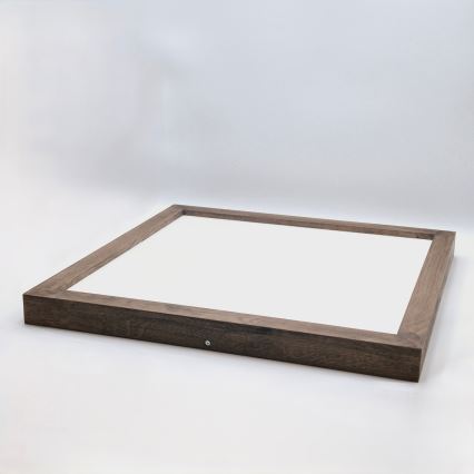 Brilagi - LED Потолочная лампа WOODY FRAME LED/40W/230V 60x60 см IP44 орех