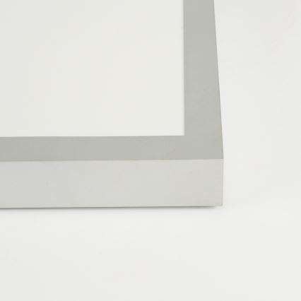 Brilagi - димований LED стельовий світильник для ванної кімнати FRAME SMART LED/50W/230V 120x30 см 3000-6000K IP44 сріблястий + пульт дистанційного керування