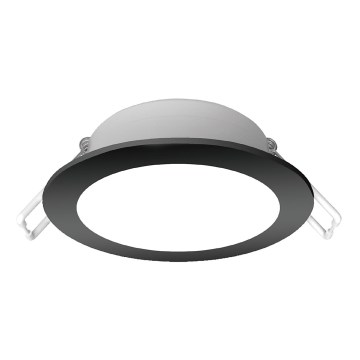 Brilagi - LED вбудований точковий світильник для ванної LED/4,8 Вт/230 В 6000 К чорний IP65