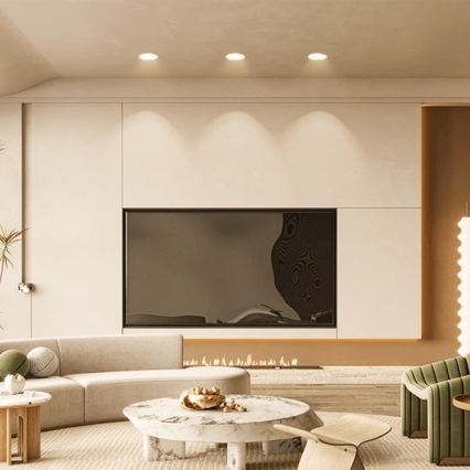 Brilagi - LED встраиваемый потолочный светильник для ванной LED/18W/230V 3000K белый IP65