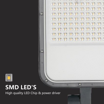 Brilagi - LED вуличний світильник зі стовпом і шарніром 3 м URBANLIGHT LED/100W/230V антрацит IP65
