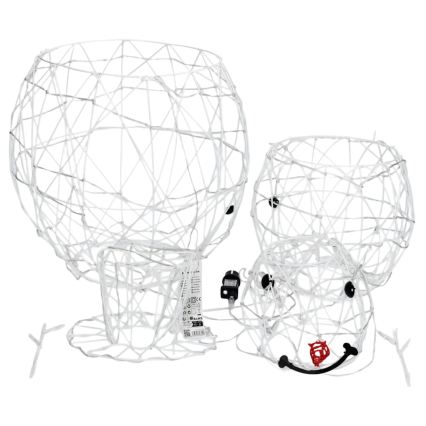 Brilagi - Вулична різдвяна LED-декорація, 3,6 Вт / 31 світлодіод / 230 В / 2700 К (теплий білий) / 60 см / IP44 — сніговик