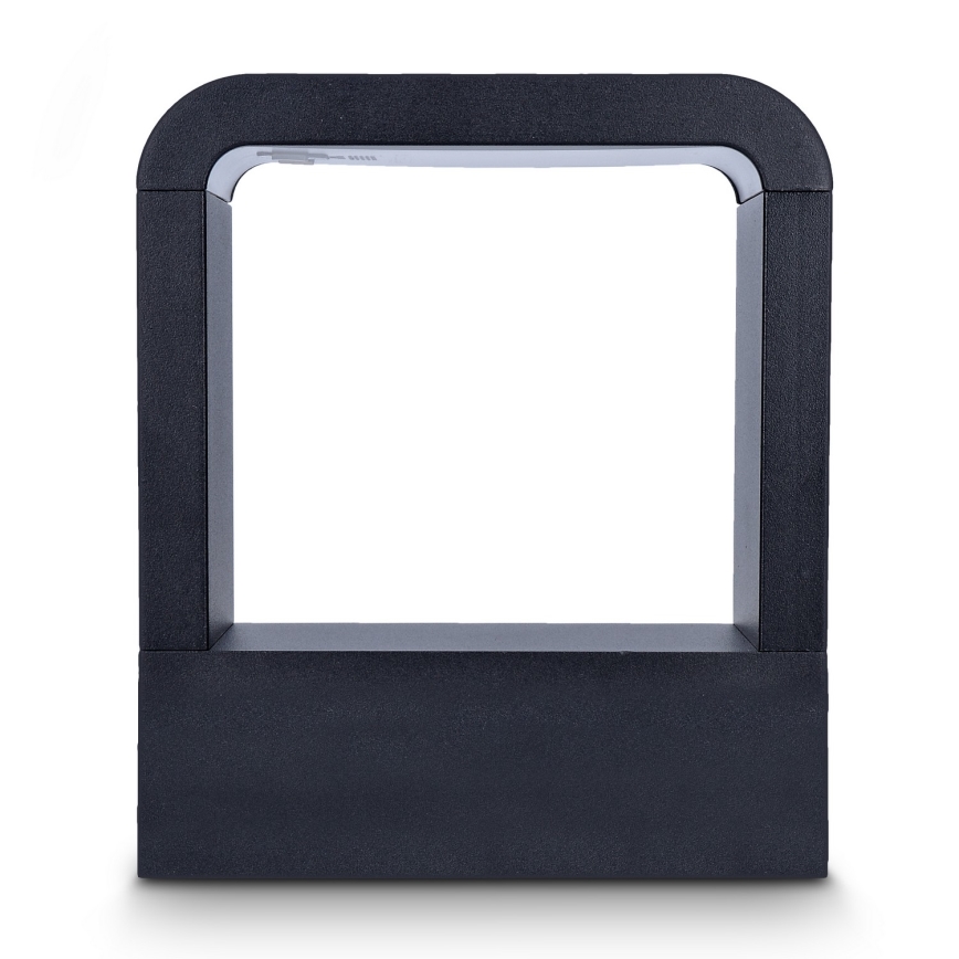 Brilagi - Зовнішній настінний світильник LED BARI LED/7W/230V 3000/4000/6000K чорний IP54