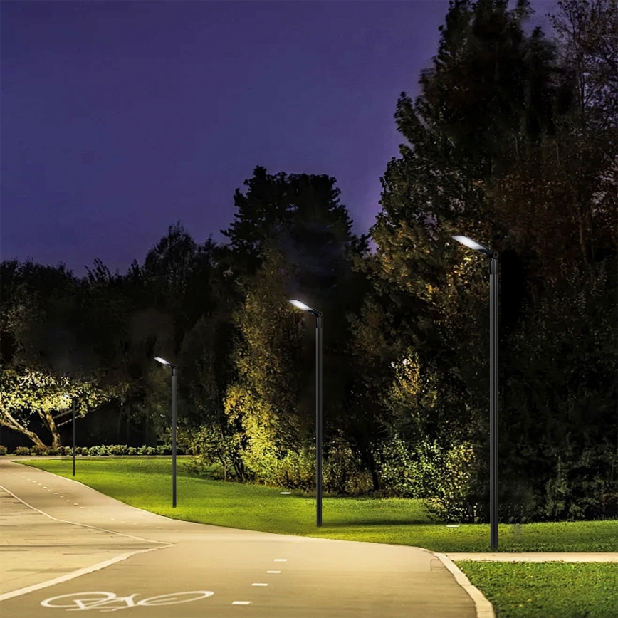Brilagi - LED вуличний ліхтар URBANLIGHT LED/100W/230V чорний IP65