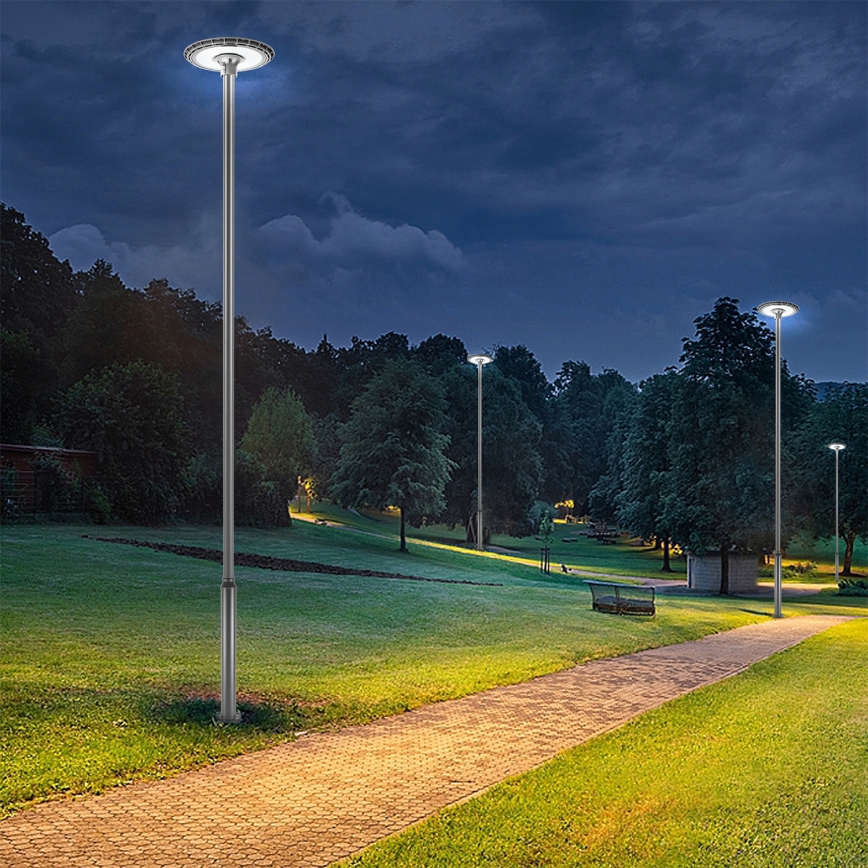 Brilagi - вуличний ліхтар на стовпі 5 м URBANSPARK LED/120W/230V антрацит IP65