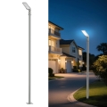 Brilagi - LED-вуличний ліхтар зі стовпом і шарніром 3 м URBANLIGHT LED/50W/230V сірий IP65