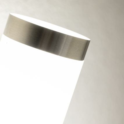 BRILAGI - LED зовнішній настінний світильник ELIA 1xE27/7W/230V 4000K IP44 матовий хром