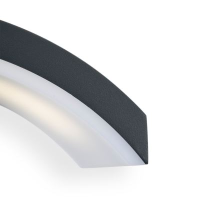 Brilagi - LED зовнішній настінний світильник з датчиком ARCELO LED/8W/230V IP54