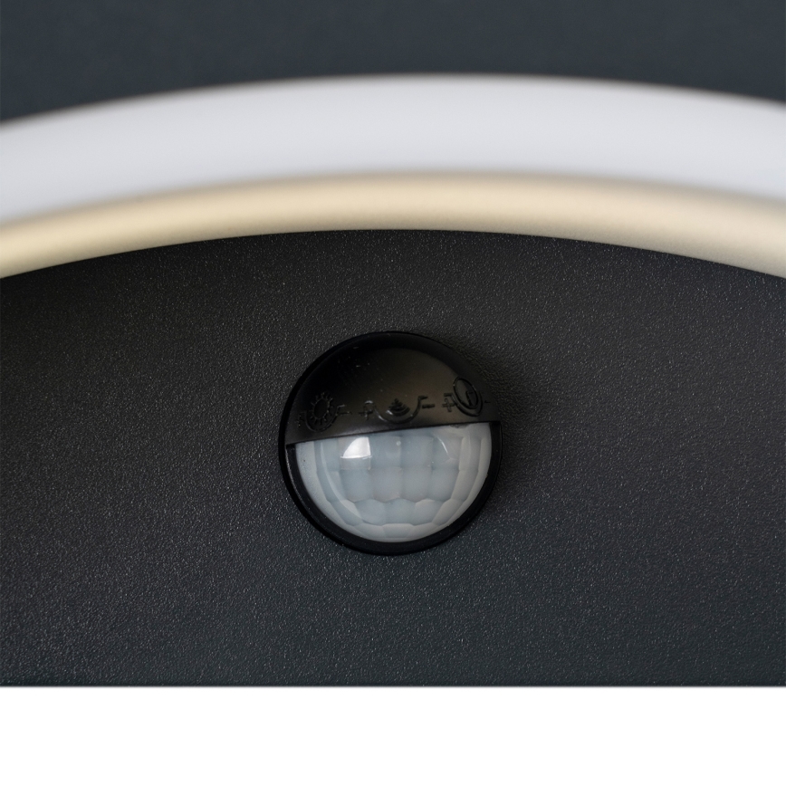 Brilagi - LED зовнішній настінний світильник з датчиком ARCELO LED/8W/230V IP54