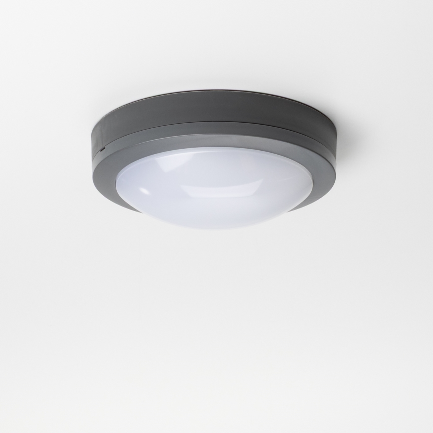 Brilagi - Вуличний світильник на стелю LED/13W/230V діам. 17 см IP54 антрацит