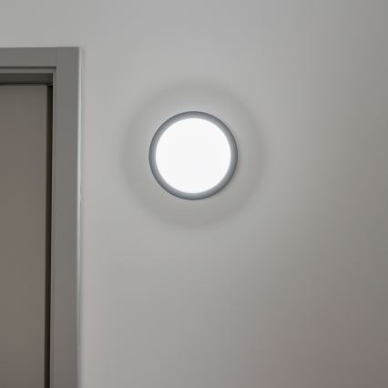 Brilagi - Світильник для стелі зовнішній LED/20W/230V діам. 23 см IP54 антрацит