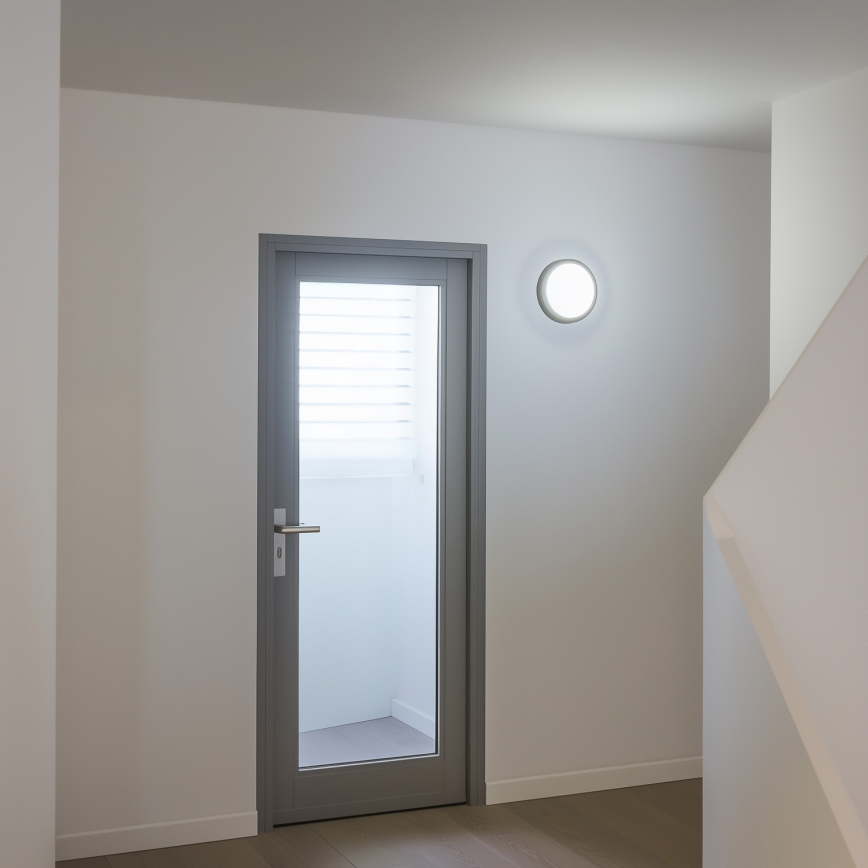 Brilagi - Світильник для стелі зовнішній LED/20W/230V діам. 23 см IP54 антрацит