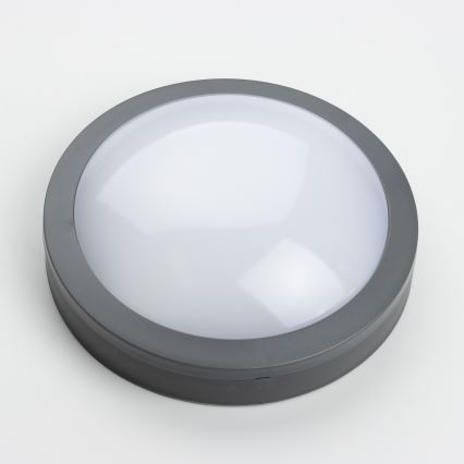 Brilagi - Світильник для стелі зовнішній LED/20W/230V діам. 23 см IP54 антрацит
