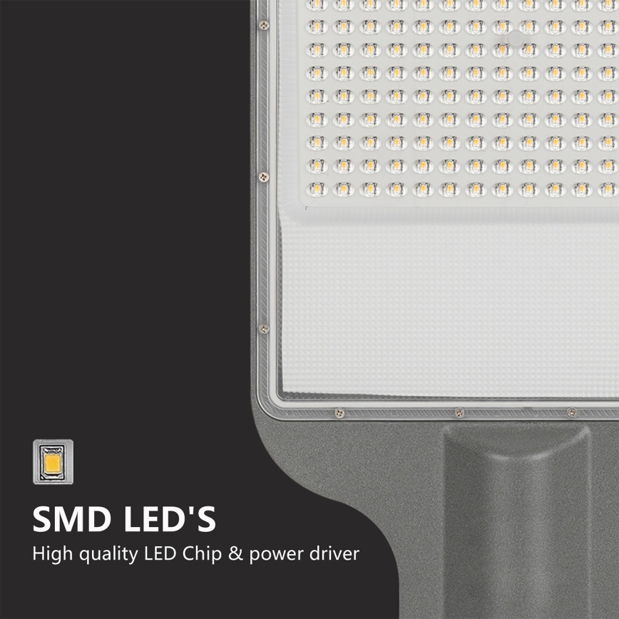 Brilagi - LED вуличний світильник URBANLIGHT LED/200W/230V сірий IP65