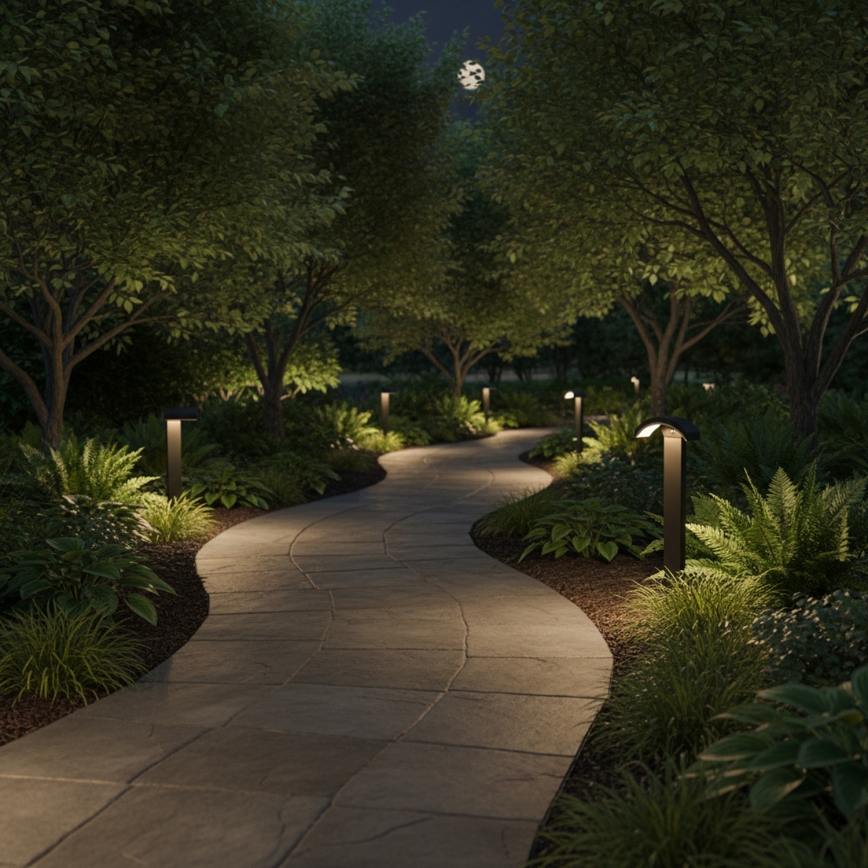 Brilagi - Вуличний світильник з LED та сенсором ARCELO LED/9W/230V 80 см IP54