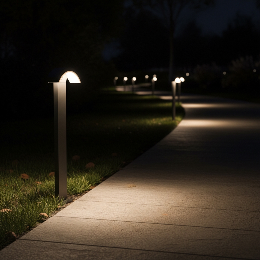 Brilagi - Вуличний світильник з LED та сенсором ARCELO LED/9W/230V 80 см IP54